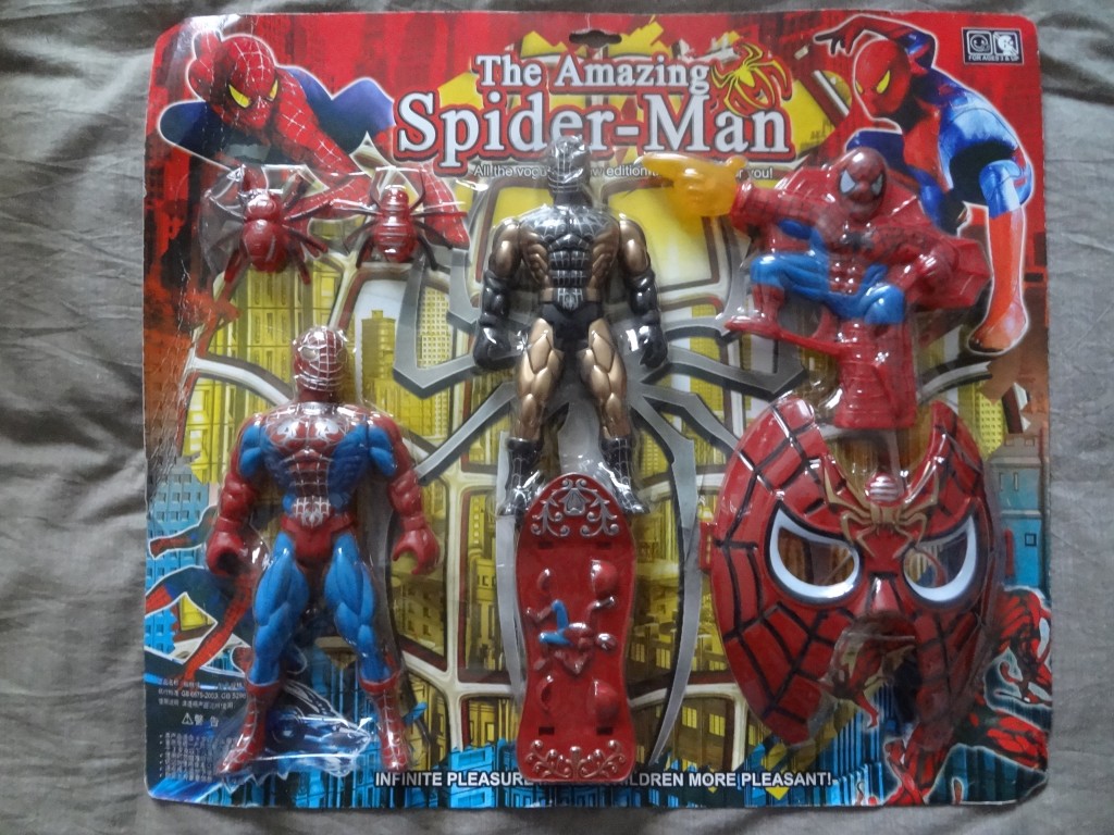 merchandise spiderman