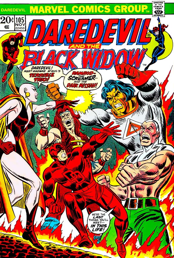 Daredevil #105 … Greatest cover ever?