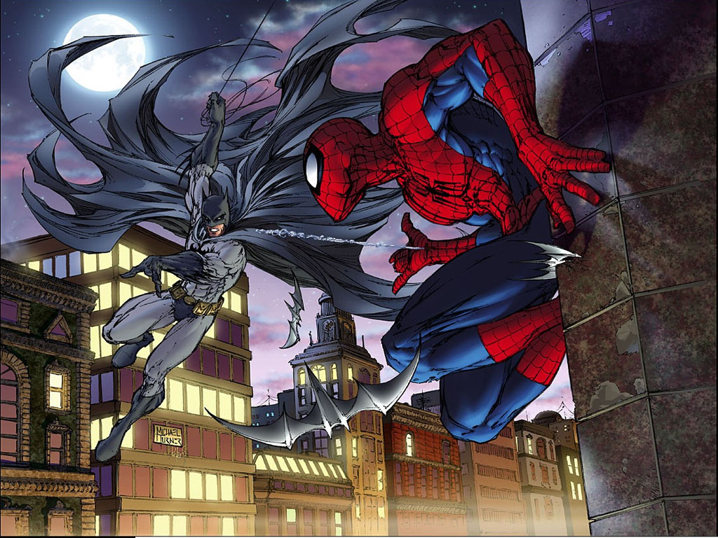 Spiderman Vs Batman Wallpaper