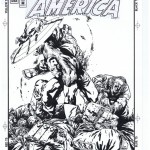 Captain America reprints unpublished cover