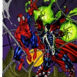 Spider-Man and Spawn by J. Scott Campbell